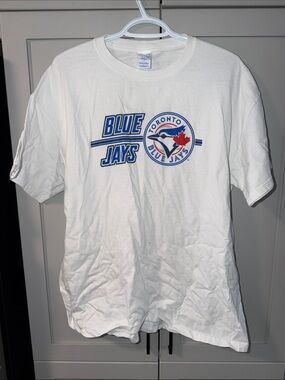 Toronto Blue Jays White Short-Sleeve Team Logo Tee